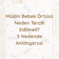 Müslin bebek örtüsü %100 pamuk doğal kumaş