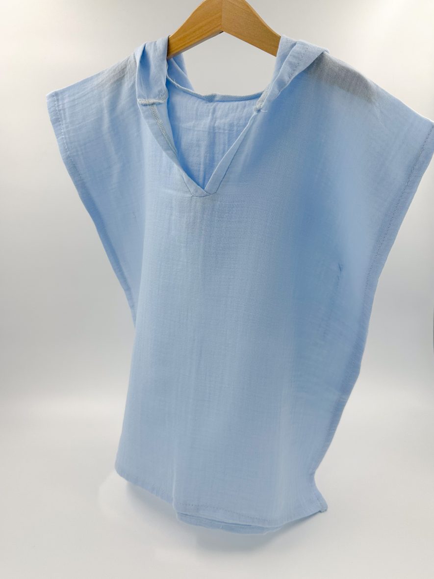 Müslin Bebek Pançosu – Blue and Chic